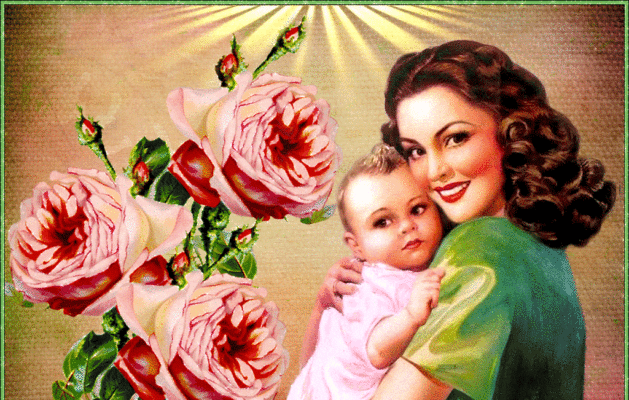 «Все женщины, что мамами зовутся, пусть обязательно сегодня улыбнуться. И пусть сегодня сыновья и дочки, целуют нежно мамочкины щёчки!»
